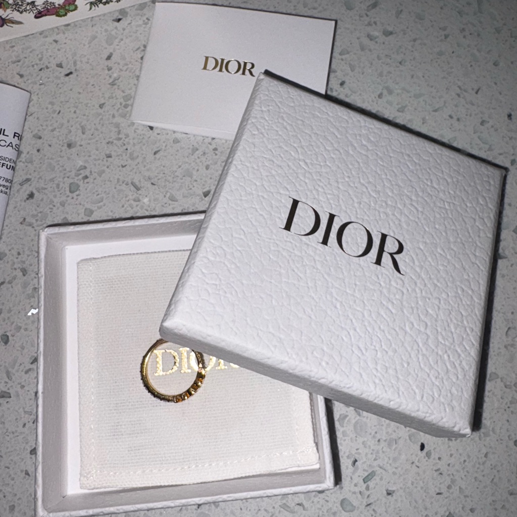 Gold Dior Ring